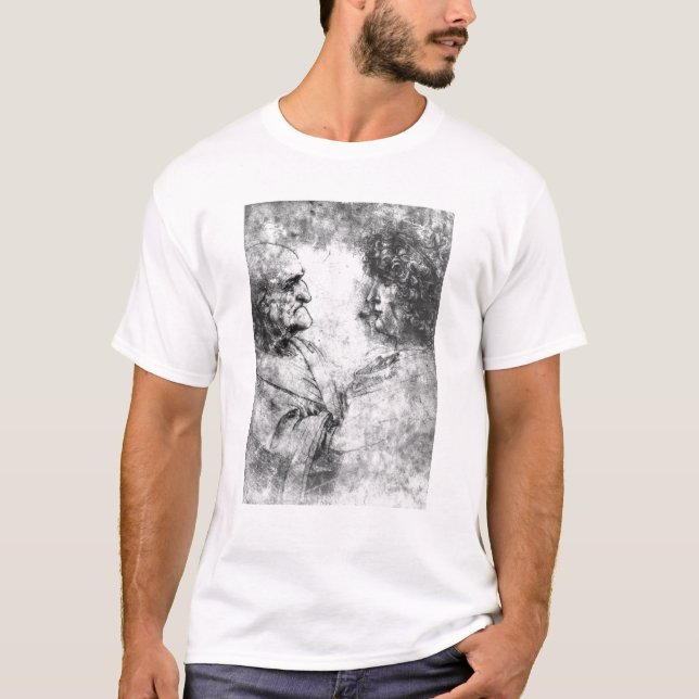 T-shirts Estudo de um homem do "nutcracker" e bonito (Frente)