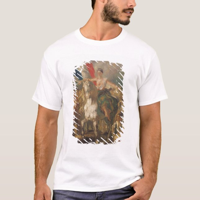 T-shirts Estudo para a "liberdade", 1830 (Frente)