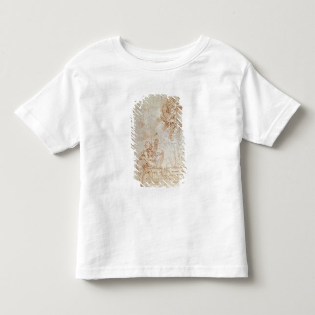 T-shirts Estudos de Madonna e da criança (Frente)