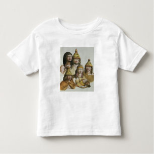 T-shirts Estudos dos americanos nativos (litho da cor)