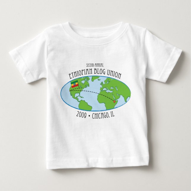 T-shirts EthiopianBlogUnion09 (Frente)