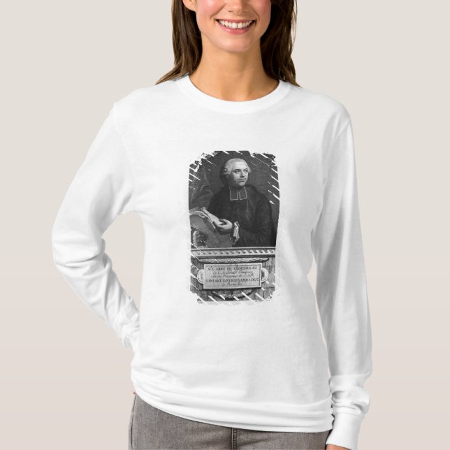 T-shirts Etienne Bonnot de Condillac (Frente)