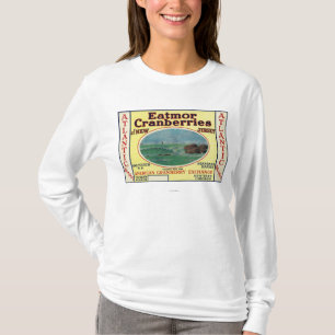 T-shirts Etiqueta de marca atlântica dos arandos de Eatmor
