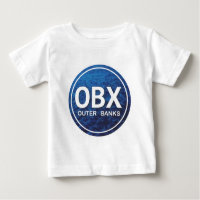 Etiqueta de praia OBX