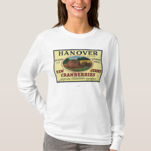 T-shirts Etiqueta do arando da marca de Hanover