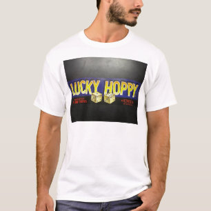 T-shirts Etiqueta Hoppy afortunada