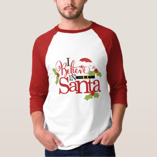 T-SHIRTS EU ACREDITO EM PAPAI NOEL