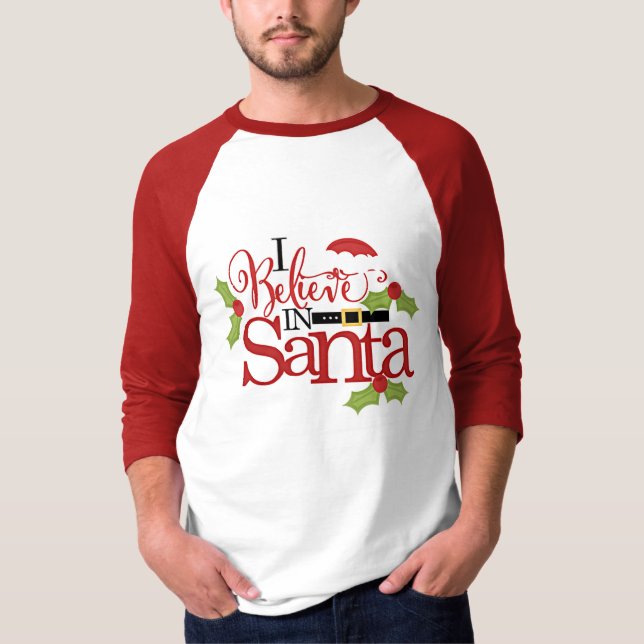 T-SHIRTS EU ACREDITO EM PAPAI NOEL (Frente)