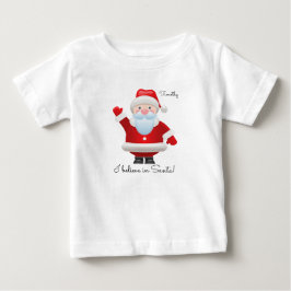 T-shirts Eu acredito em Papais noeis. Natal engraçado para