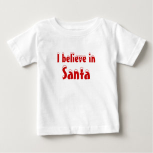 T-shirts Eu acredito no papai noel