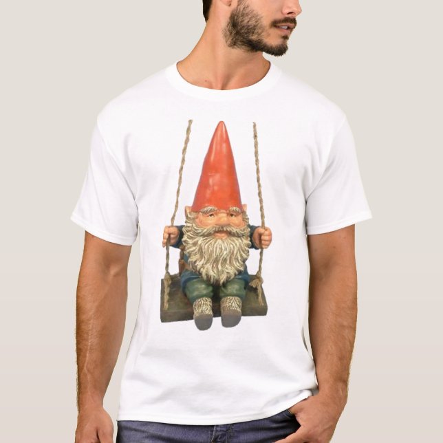 T-shirts Eu acredito nos gnomos (Frente)