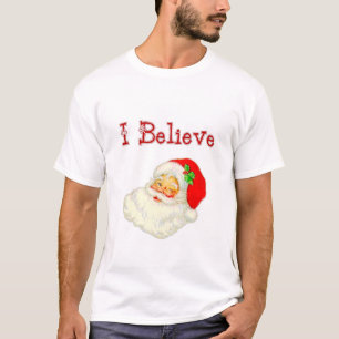 T-shirts Eu acredito o papai noel