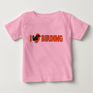T-shirts Eu adoro Birding VEFL