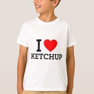 T-shirts Eu Adoro Ketchup