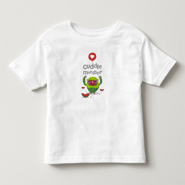 T-shirts Eu adoro melancia (Frente)