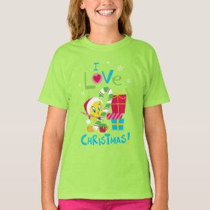 T-shirts Eu adoro o Natal - TWEETY™