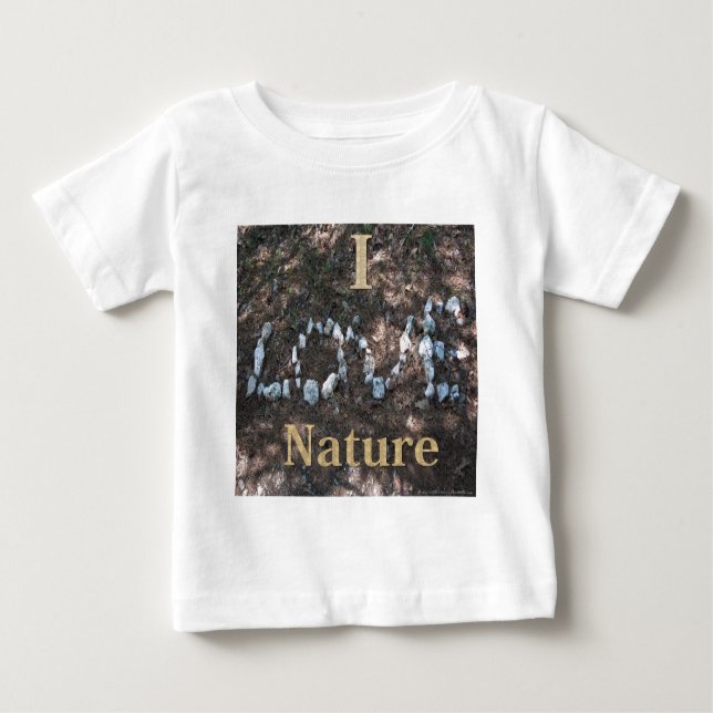 T-shirts Eu adoro Roupa da Natureza e presentes (Frente)