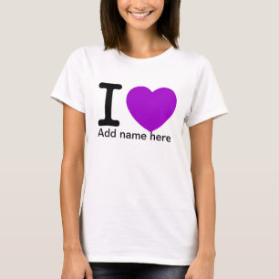 T-shirts Eu Amo.