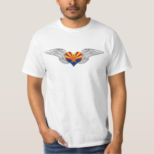 T-shirts Eu amo a arizona - asas