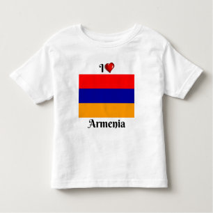 T-shirts Eu amo a Armênia
