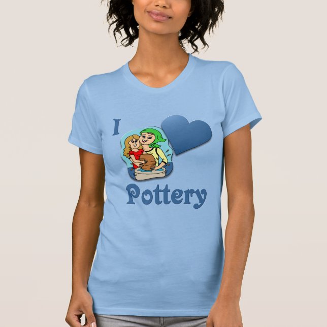 T-shirts Eu amo a bateria nº 2 (Frente)