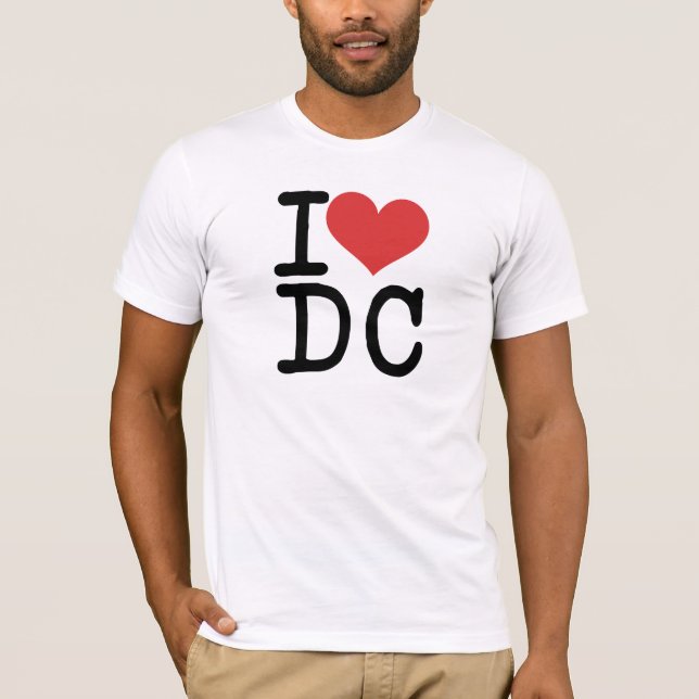 T-shirts Eu amo a C.C. (Frente)