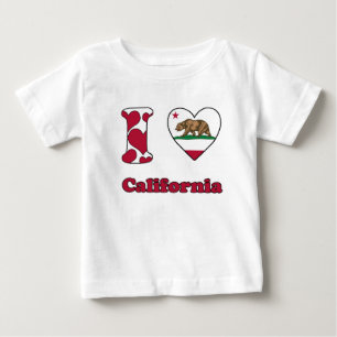 T-shirts Eu amo a Califórnia