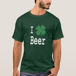 T-shirts Eu amo a cerveja
