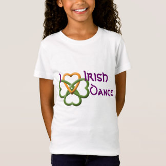 T-shirts Eu amo a dança irlandesa
