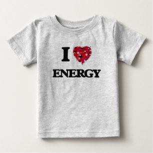 T-shirts Eu amo a ENERGIA