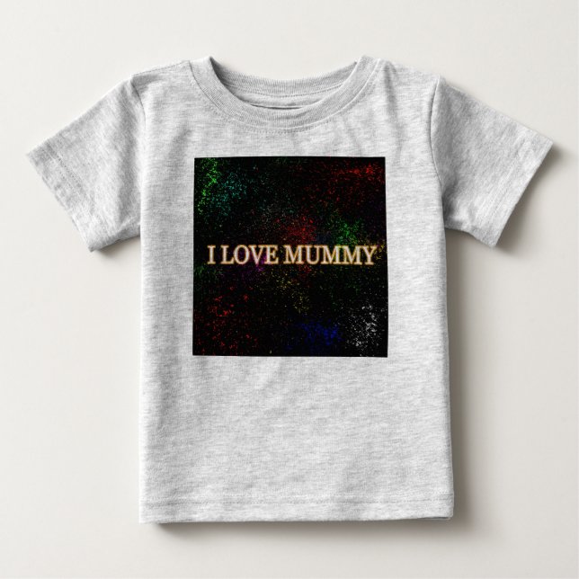 T-SHIRTS EU AMO A MAMÃ (Frente)