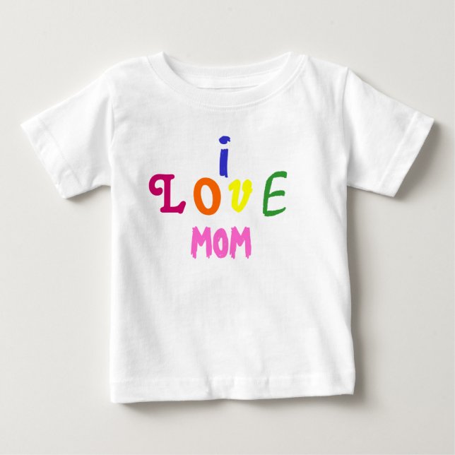 T-SHIRTS EU AMO A MAMÃ (Frente)