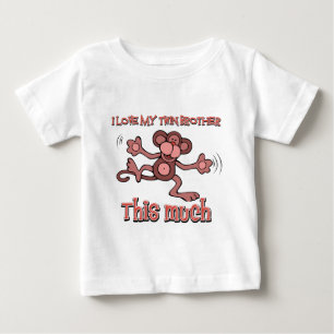 T-shirts Eu amo a minha irmã gêmea tanto assim