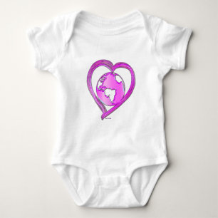 T-shirts EU AMO A TERRA (Rosa)