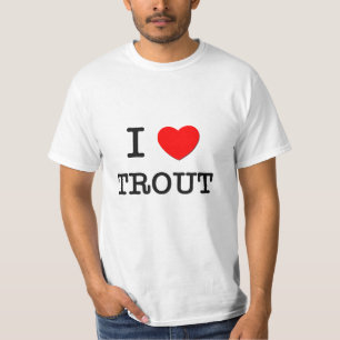 T-shirts Eu amo a TRUTA