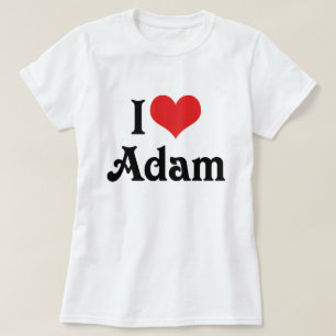T-shirts Eu Amo Adam