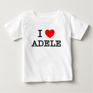 T-shirts Eu amo Adele