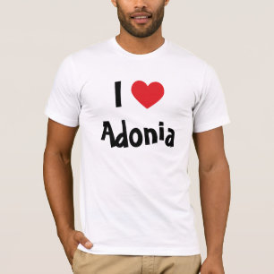 T-shirts Eu Amo Adonia