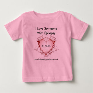 T-shirts Eu amo alguém com epilepsia - meu pai