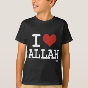 T-shirts Eu amo Allah