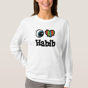T-shirts Eu Amo (Amo) Habib