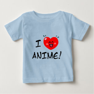 T-shirts Eu Amo Anime