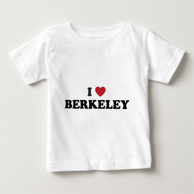 T-shirts Eu amo Berkeley Califórnia (Frente)