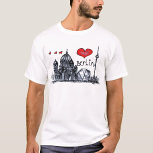 T-shirts Eu amo Berlim
