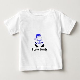T-shirts Eu Amo Bonecos de Neve