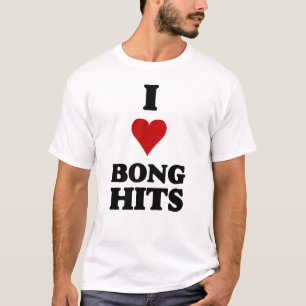 T-shirts Eu amo Bong batidas
