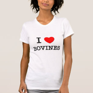 T-shirts Eu amo Bovídeos