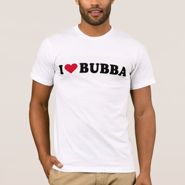 T-SHIRTS EU AMO BUBBA (Frente)