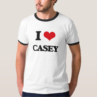 T-shirts Eu amo Casey