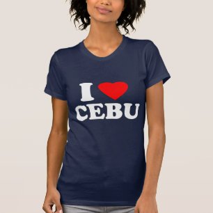 T-shirts Eu amo Cebu